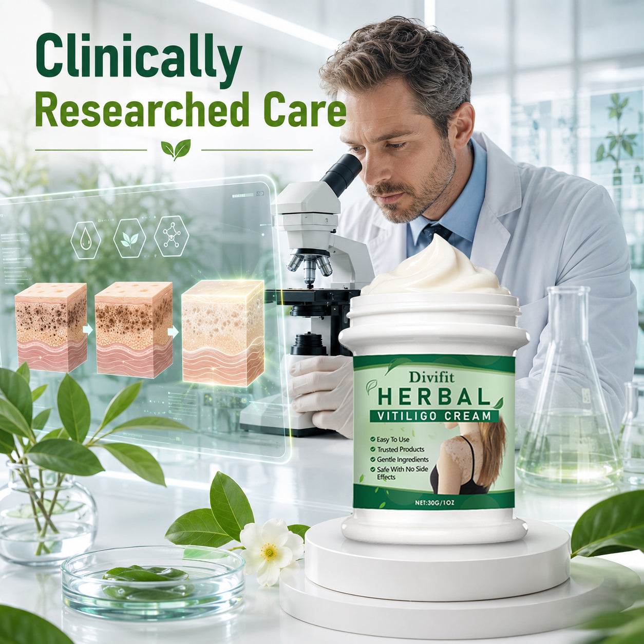 Divifit® Herbal Vitiligo Cream